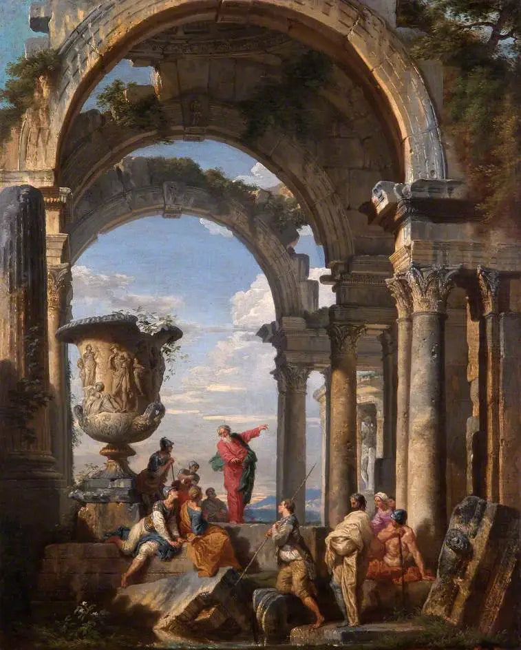Saint Paul Prêchant à Athènes - Giovanni Paolo Panini