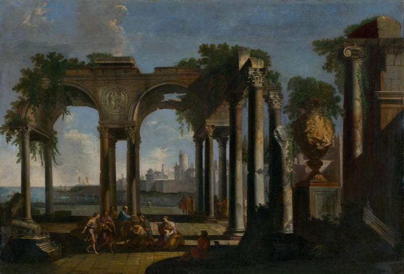 Saint Paul Preaching in the Countryside - Giovanni Paolo Panini