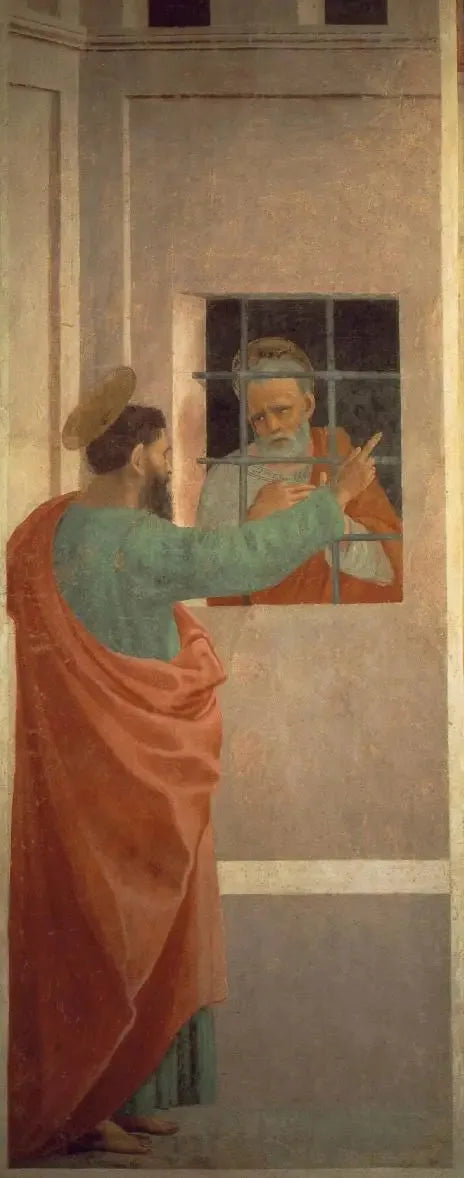 Saint Peter in Prison is Visited by Saint Paul - Filippino Lippi