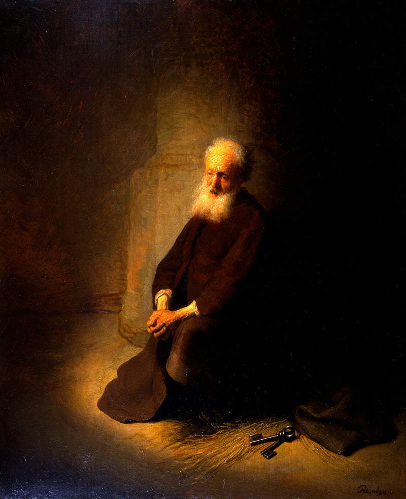 Saint Peter in Prison - Rembrandt