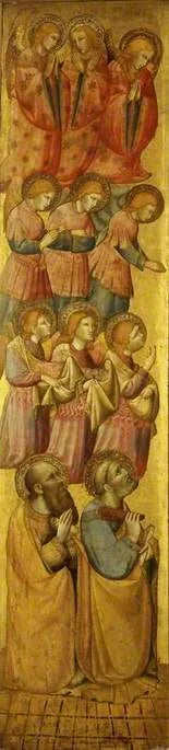 Saint Peter and Saint Paul with Angels - Olivuccio di Ciccarello