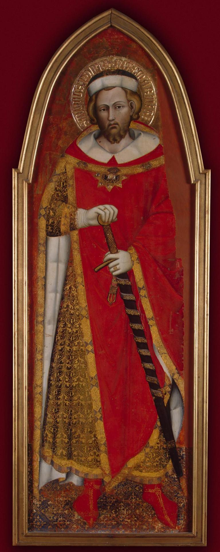 Saint Pontien (aile d’un polyptyque) - Spinello Aretino - Alpha Reproduction