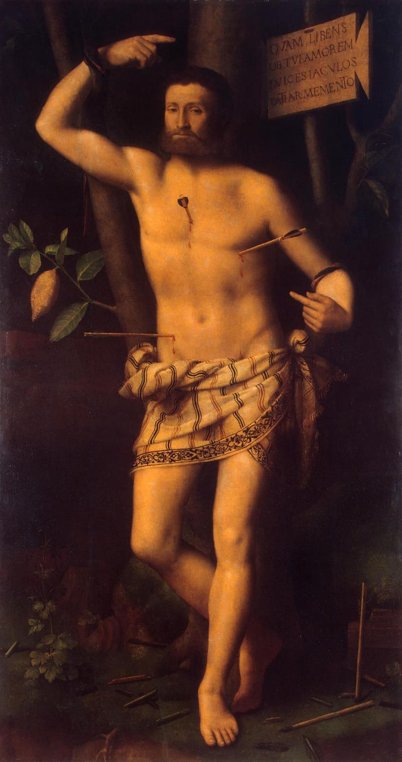 Saint Sebastian - Bernardino Luini