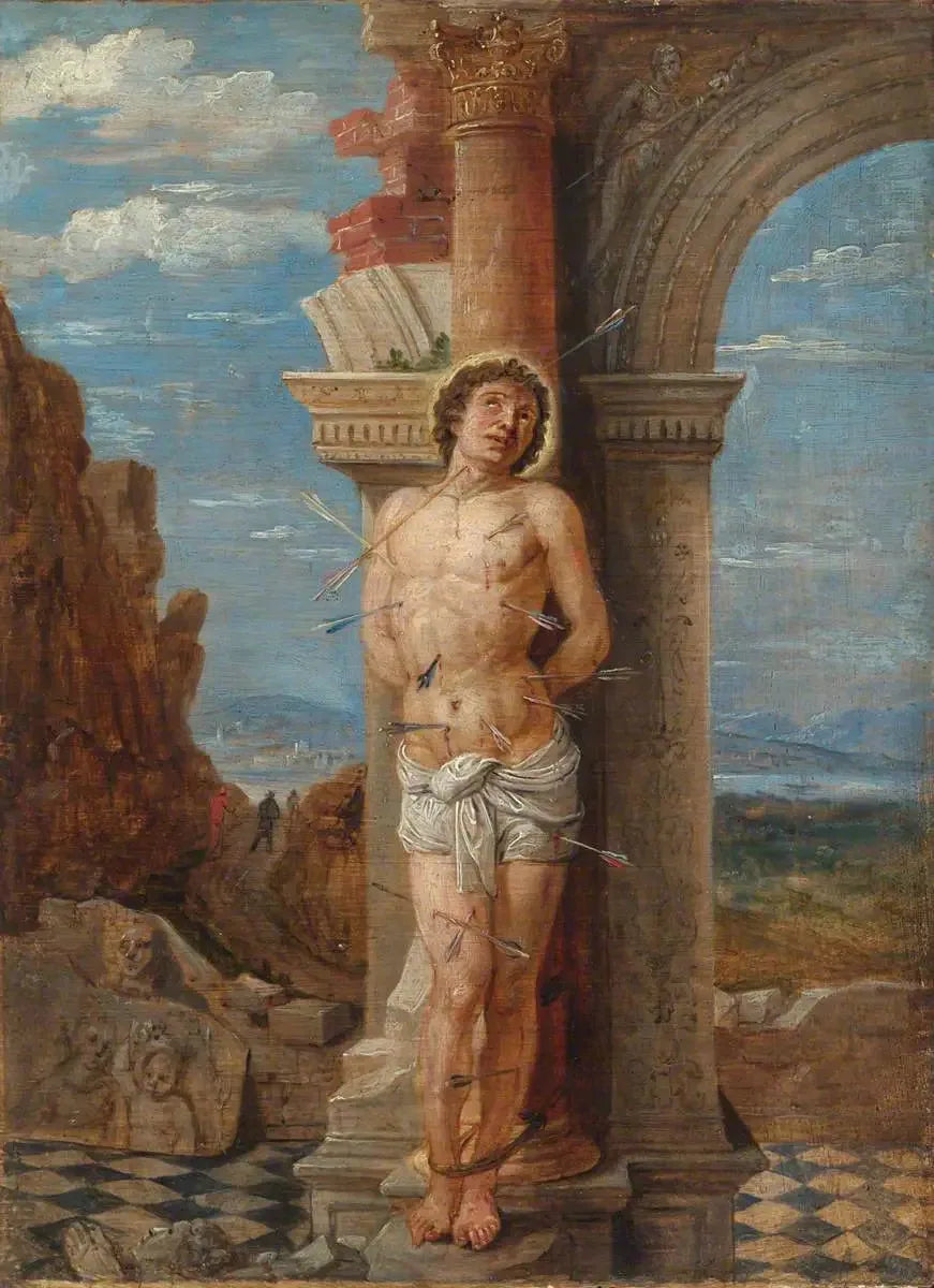 Saint Sebastian (after Andrea Mantegna) - David Teniers the Younger