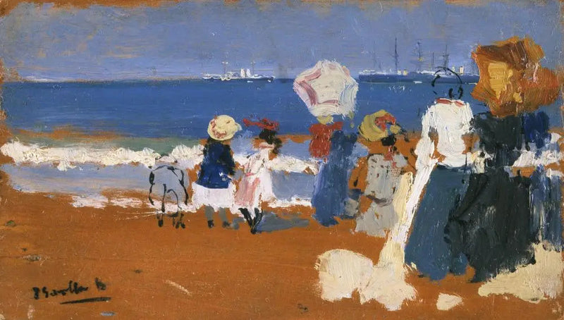 Saint Sebastian (Parasol) - Joaquín Sorolla