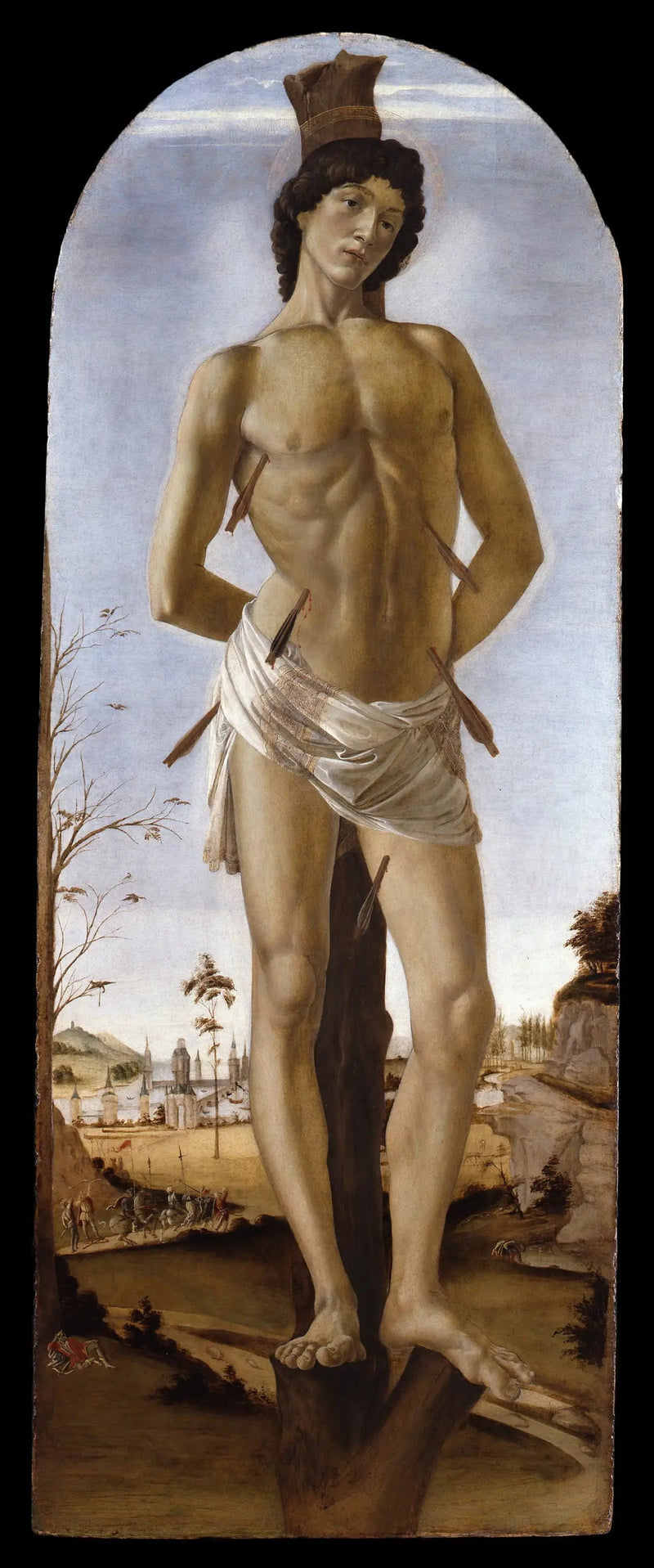 Saint Sebastian - Sandro Botticelli