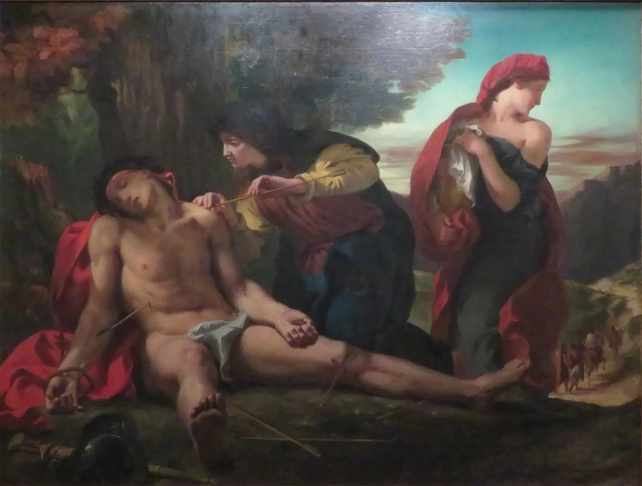 Saint Sebastian Rescued by the Holy Women - Eugène Delacroix