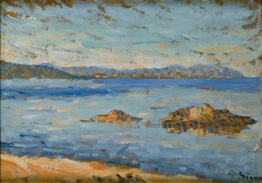 Saint-Tropez, Calm - Paul Signac