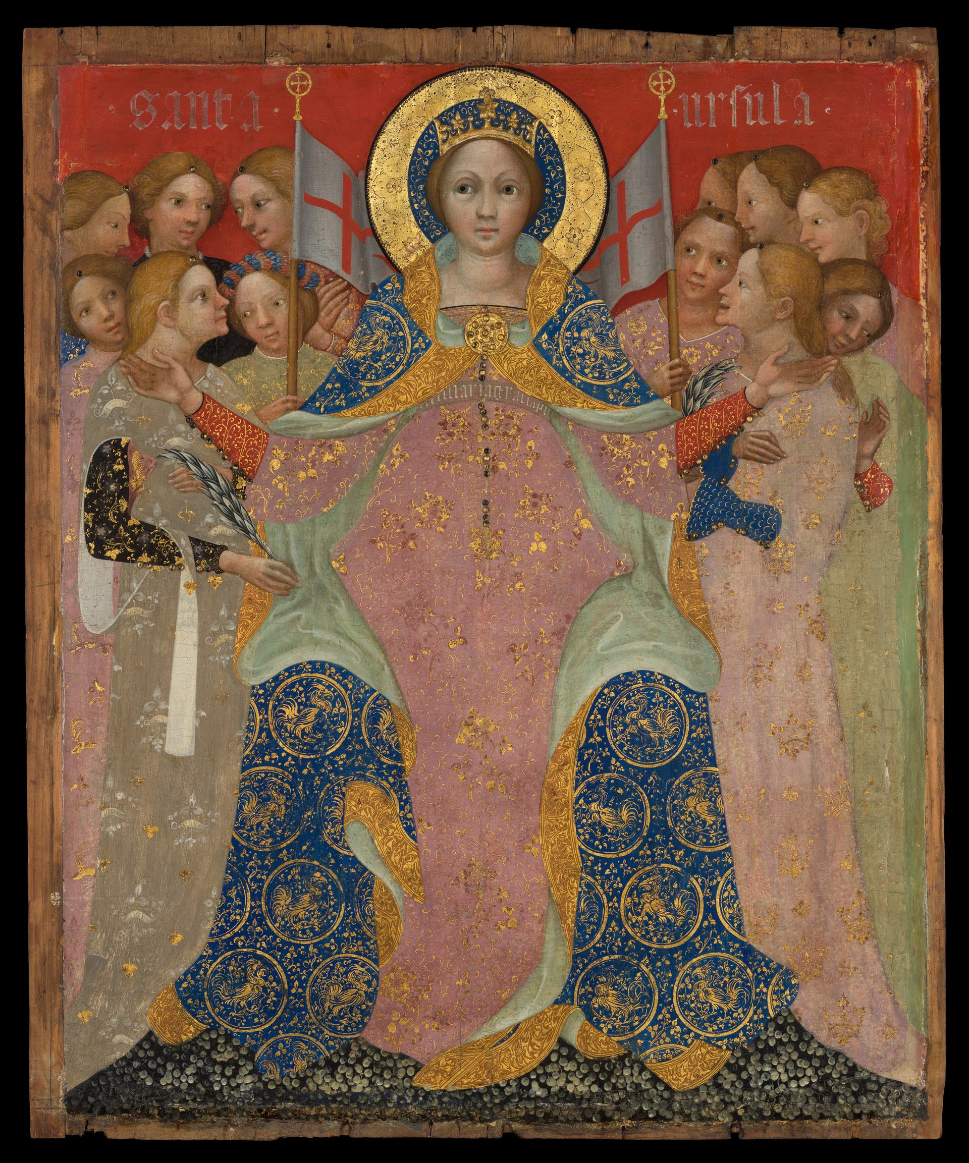 Saint Ursula and Her Maidens - Niccolò di Pietro