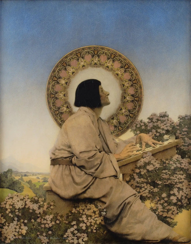 Saint Valentin - Maxfield Parrish