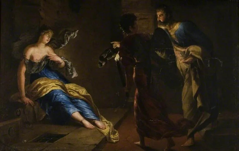 Sainte Agathe guérie par saint Pierre - Gerrit van Honthorst