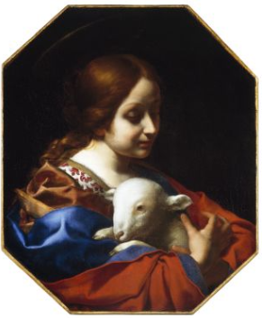 Saint Agnes - Carlo Dolci