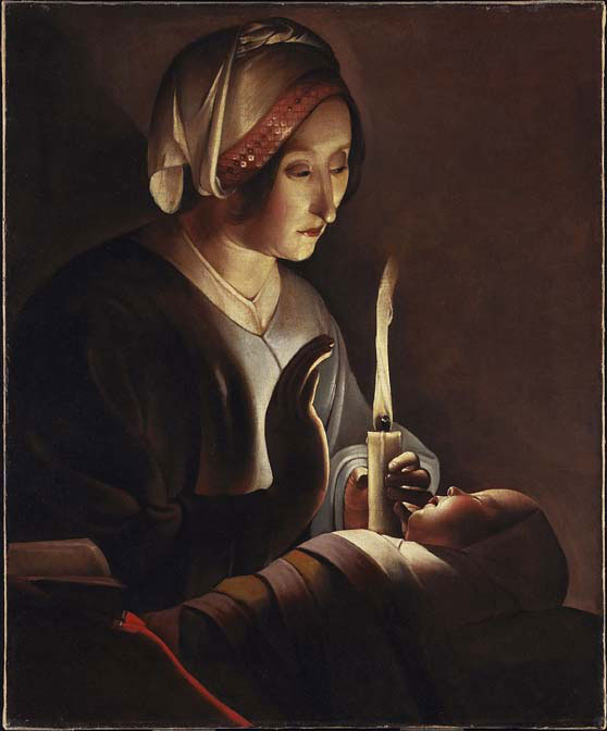 Sainte Anne with the Child Jesus - Georges de La Tour