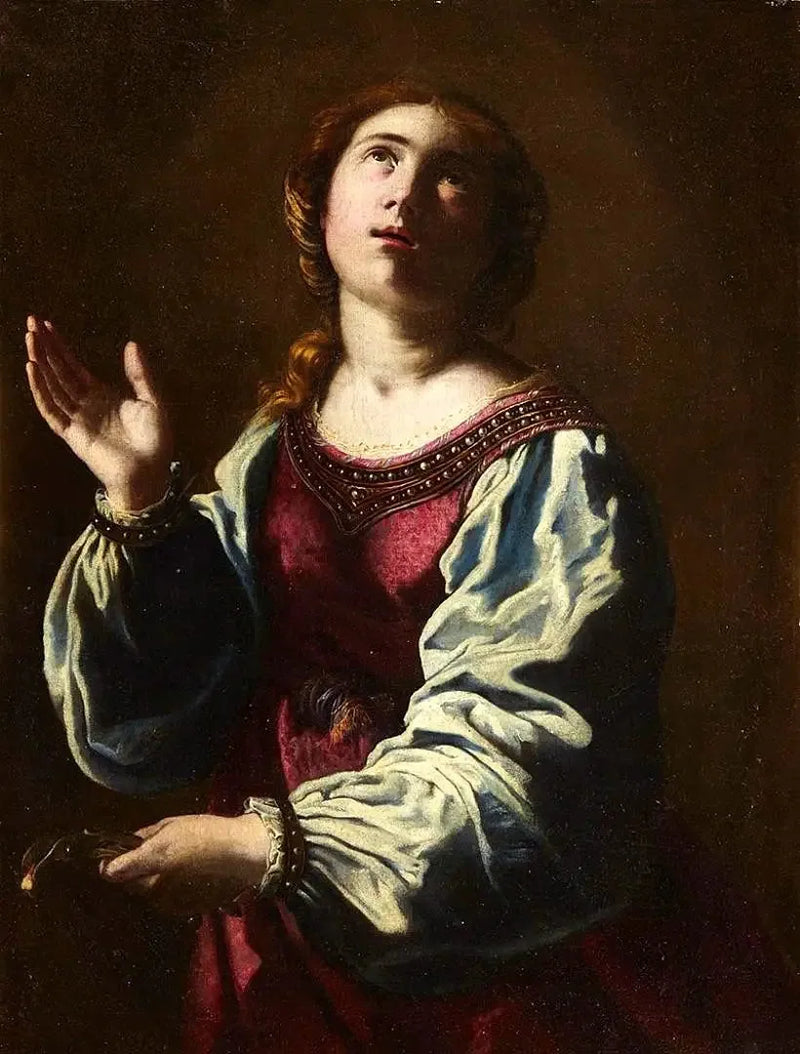 Saint Apollonia - Artemisia Gentileschi