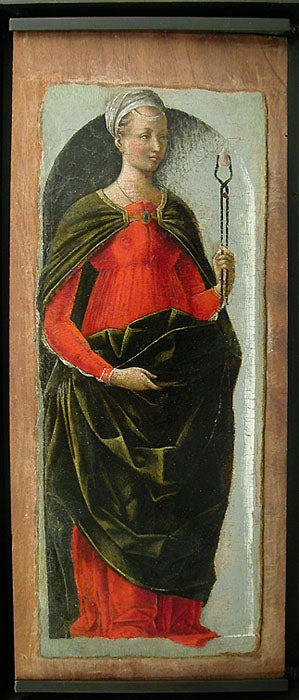 Saint Apollonia - Ercole de’ Roberti