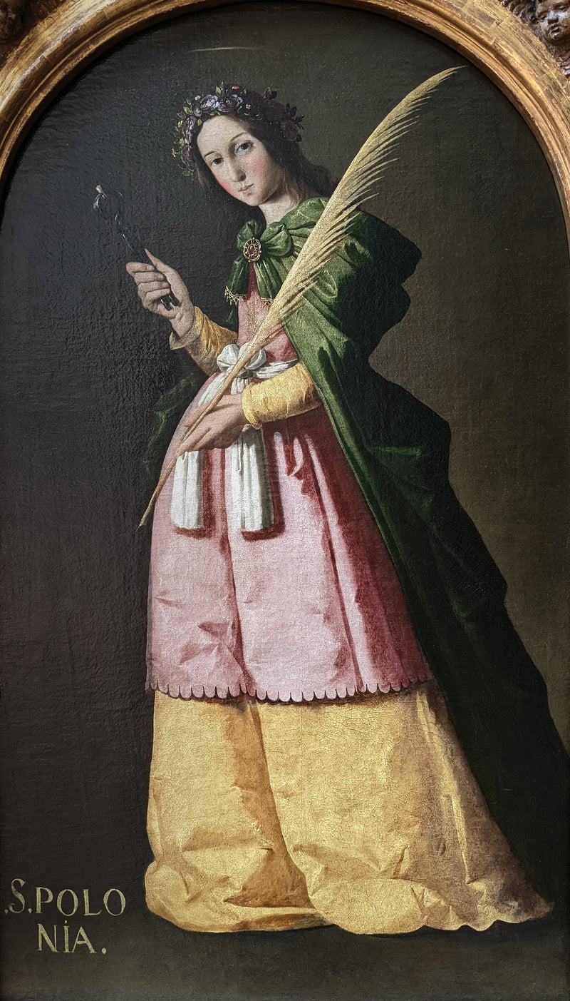 Sainte-Apolline - Francisco de Zurbarán
