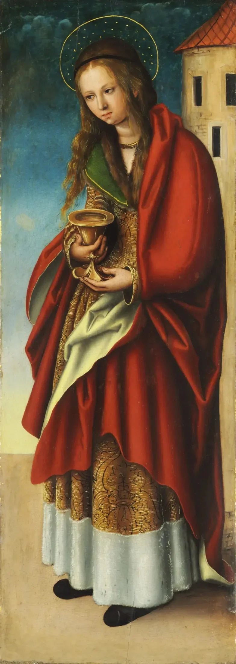 Saint Barbara - Lucas Cranach the Elder