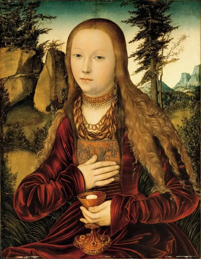 Saint Barbara - Lucas Cranach the Elder