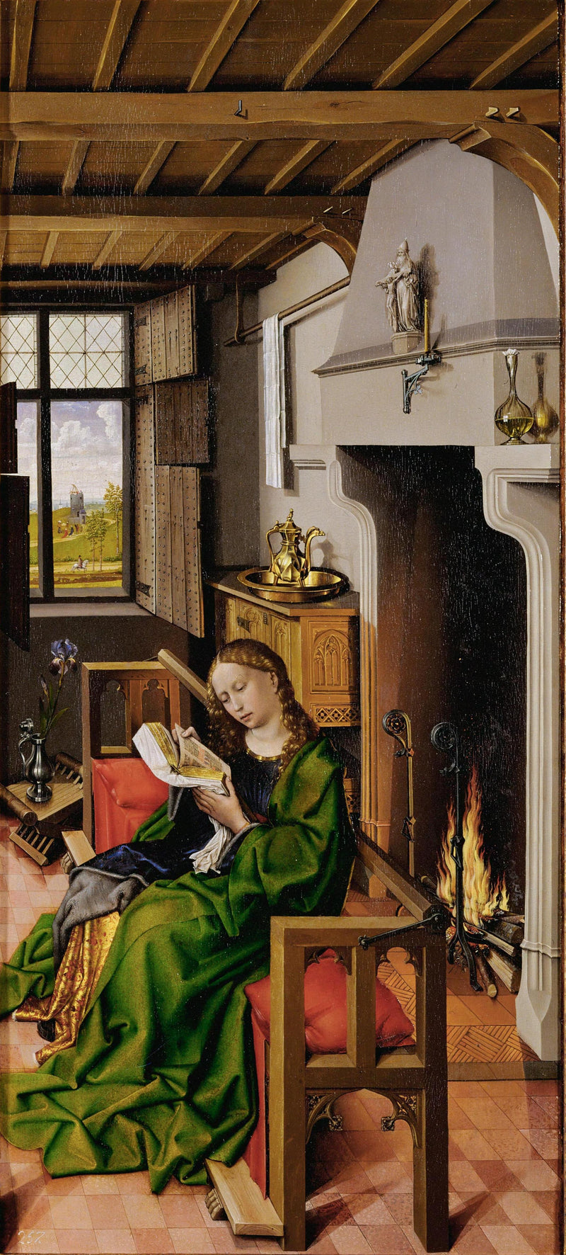 Sainte Barbara - Robert Campin