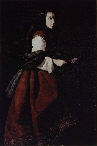 Sainte Casilda - Francisco de Zurbarán