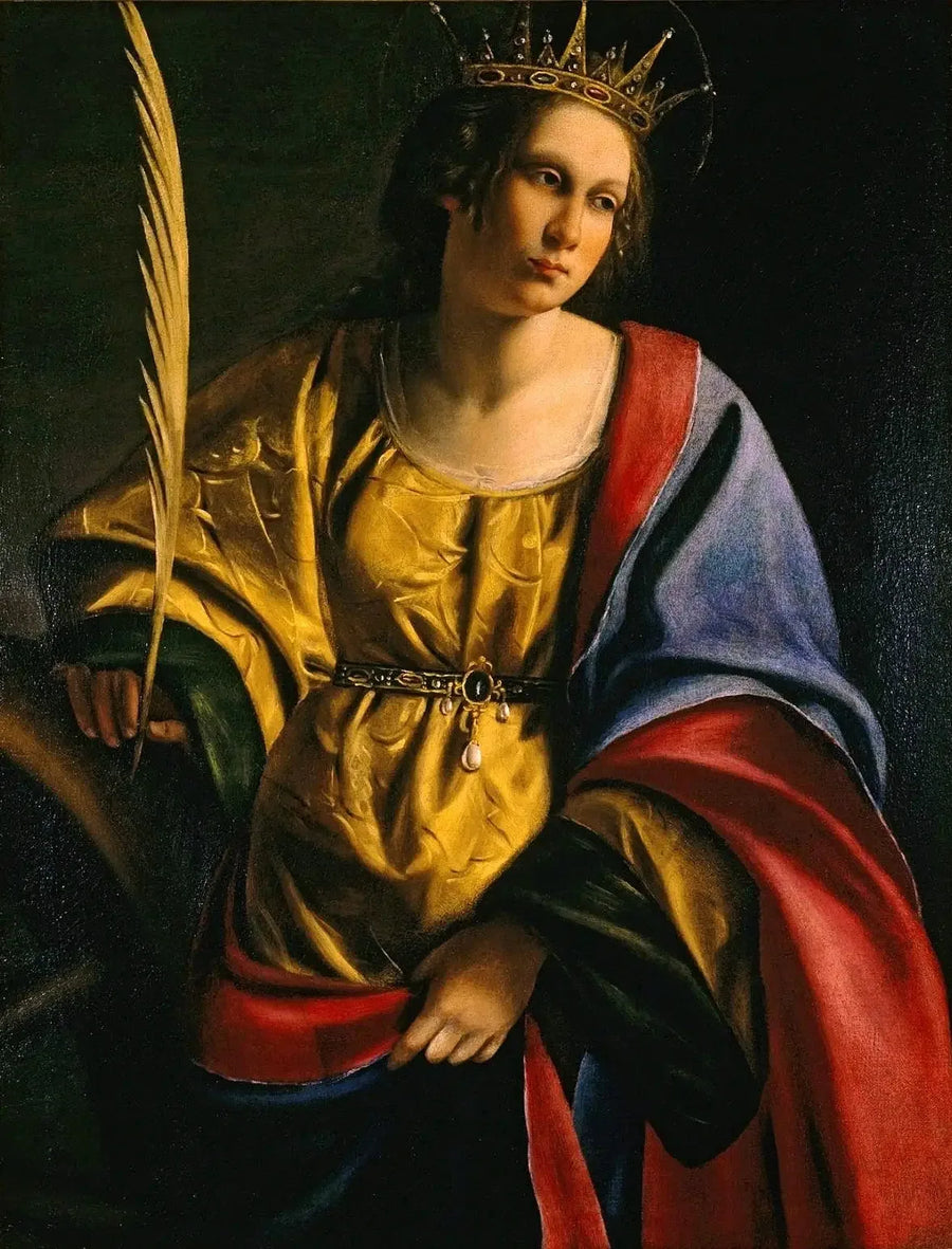 Saint Catherine of Alexandria - Artemisia Gentileschi