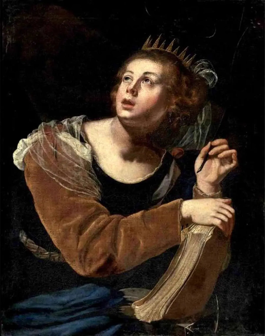 Saint Catherine of Alexandria - Artemisia Gentileschi