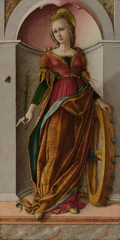 Saint Catherine of Alexandria - Carlo Crivelli