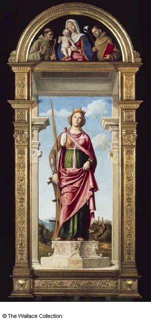 Saint Catherine of Alexandria - Cima da Conegliano