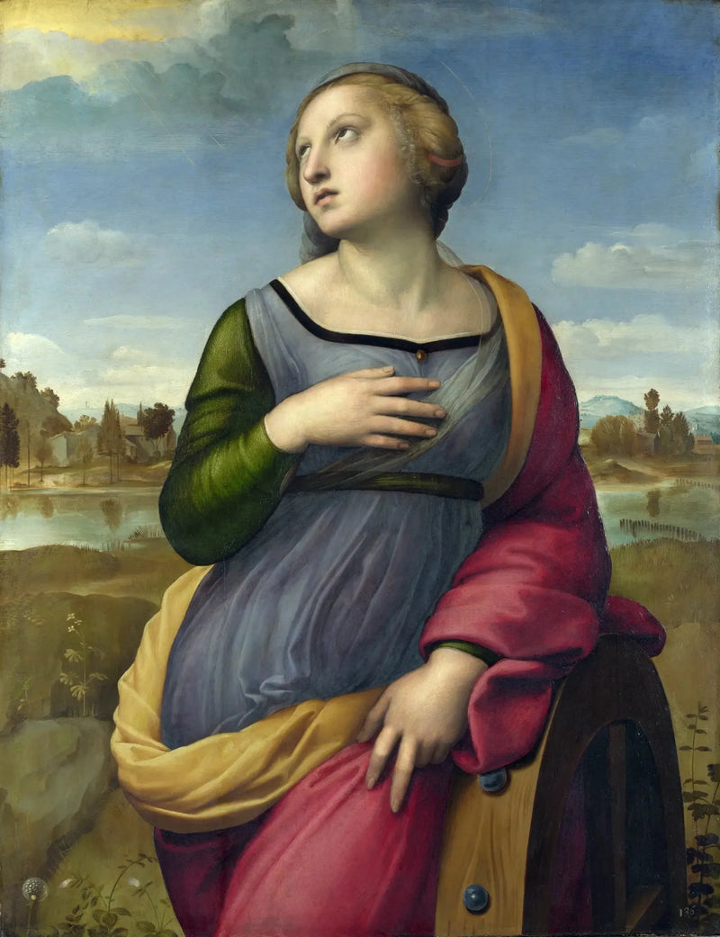 Saint Catherine of Alexandria - Raphael Sanzio