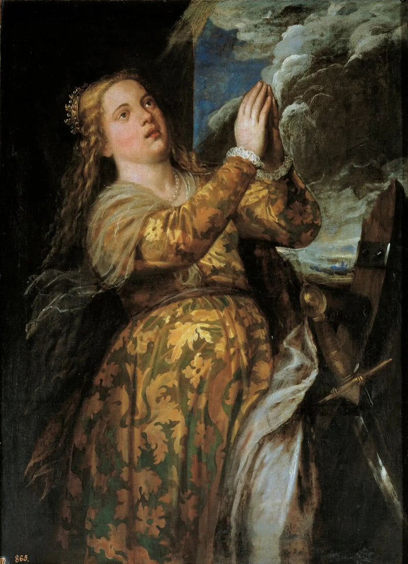 Saint Catherine of Alexandria - Titian