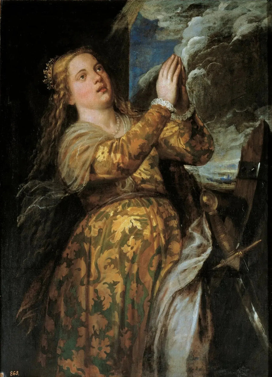 Saint Catherine of Alexandria - Titian