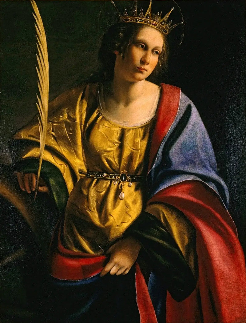 Saint Catherine of Alexandria - Artemisia Gentileschi