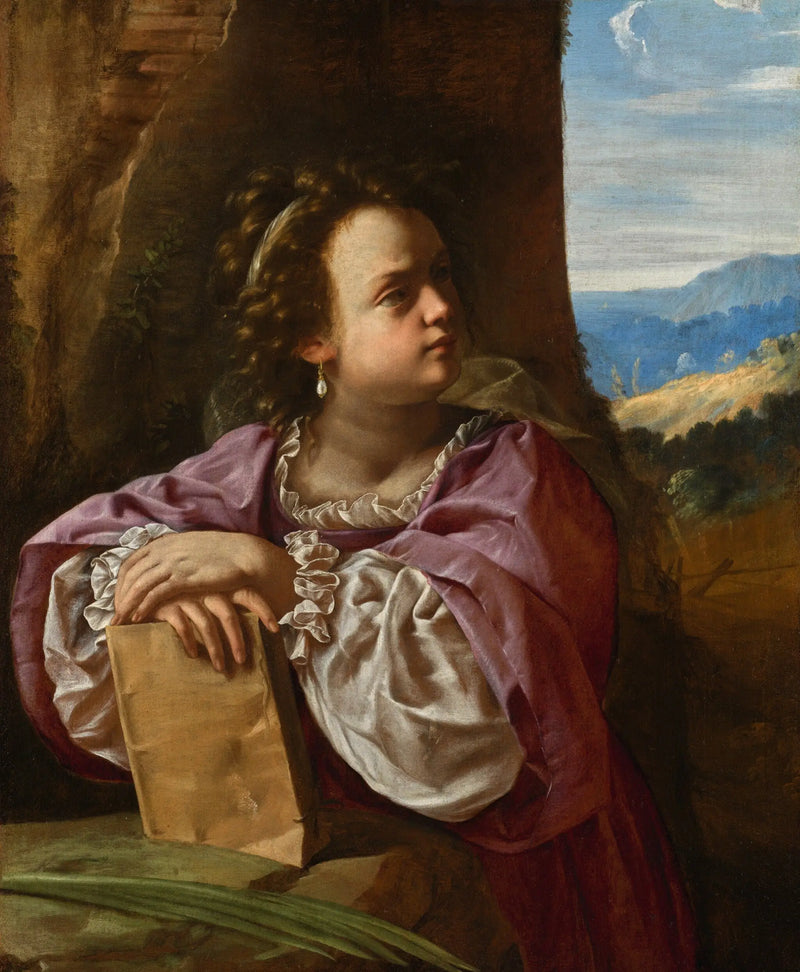 Saint Catherine of Alexandria - Artemisia Gentileschi