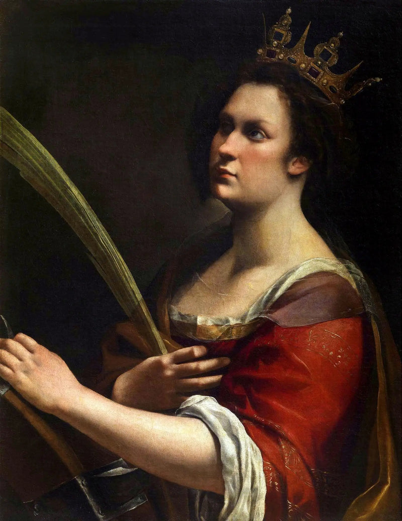 Saint Catherine of Alexandria - Artemisia Gentileschi