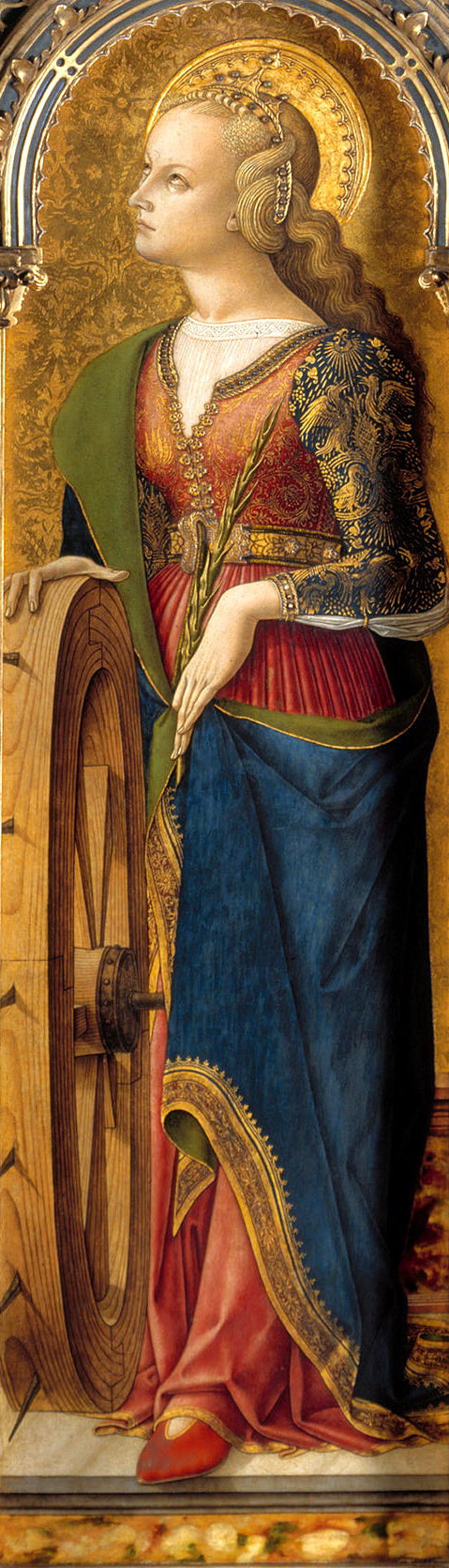 Saint Catherine of Alexandria - Carlo Crivelli
