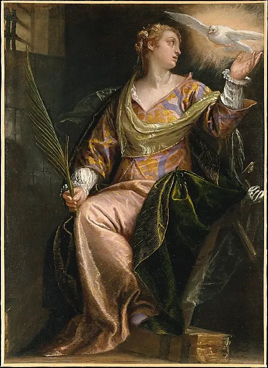 Saint Catherine of Alexandria in prison - Paul Véronèse
