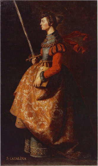 Sainte Catherine d’Alexandrie - Francisco de Zurbarán - Alpha Reproduction