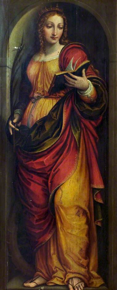 Saint Catherine of Alexandria - Gaudenzio Ferrari