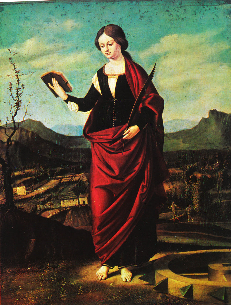 Saint Catherine of Alexandria - Marco Basaiti