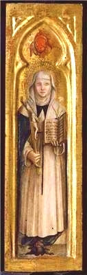 Saint Catherine of Siena - Carlo Crivelli