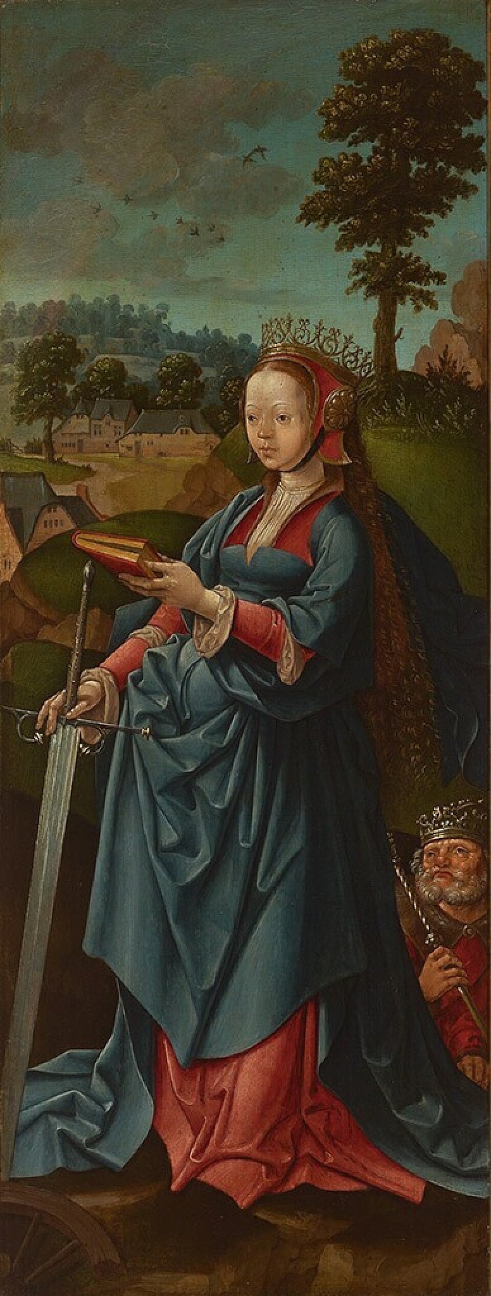 Sainte-Catherine - Jacob Cornelisz van Oostsanen - Alpha Reproduction