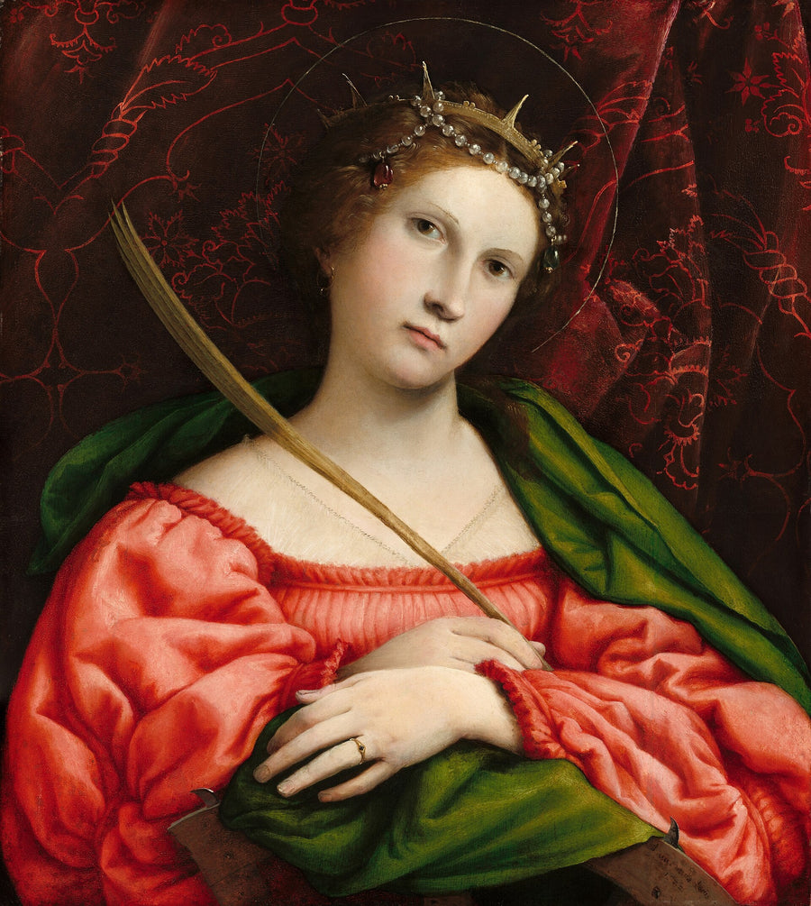 Saint Catherine - Lorenzo Lotto