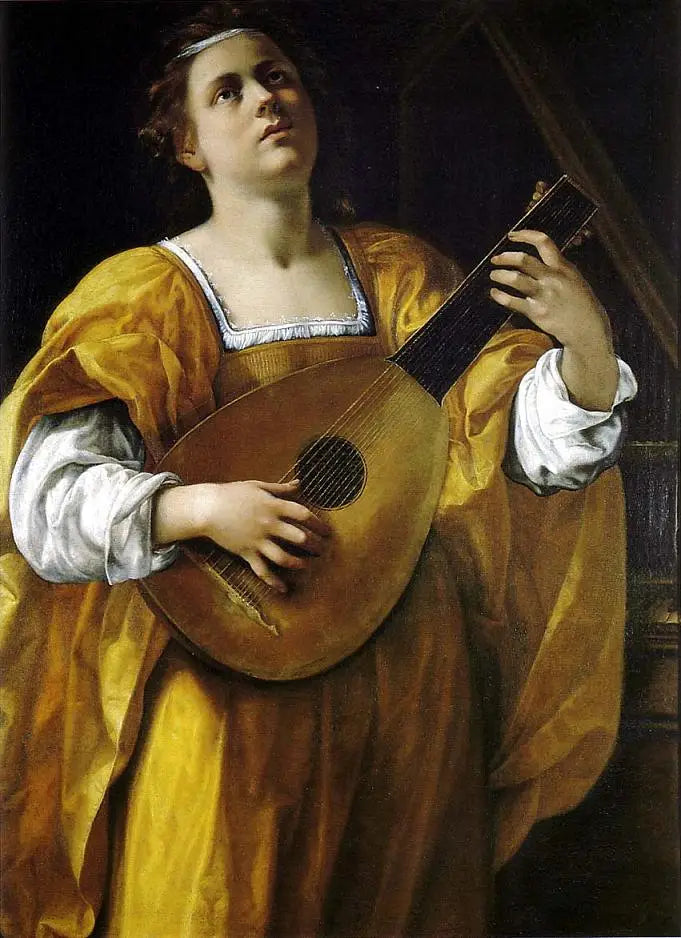 Saint Cecilia - Artemisia Gentileschi