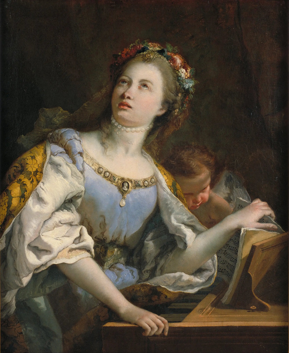 Sainte Cécile - Giovanni Battista Tiepolo - Alpha Reproduction