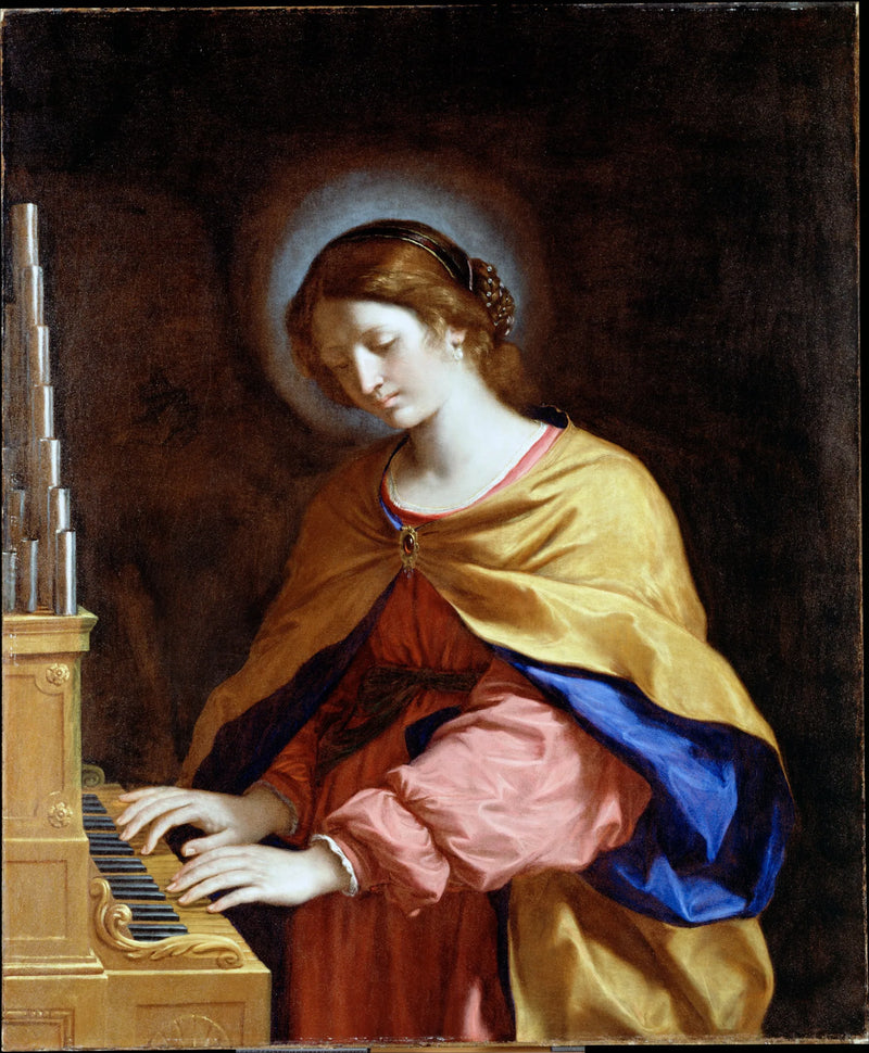 Saint Cecilia - Guercino