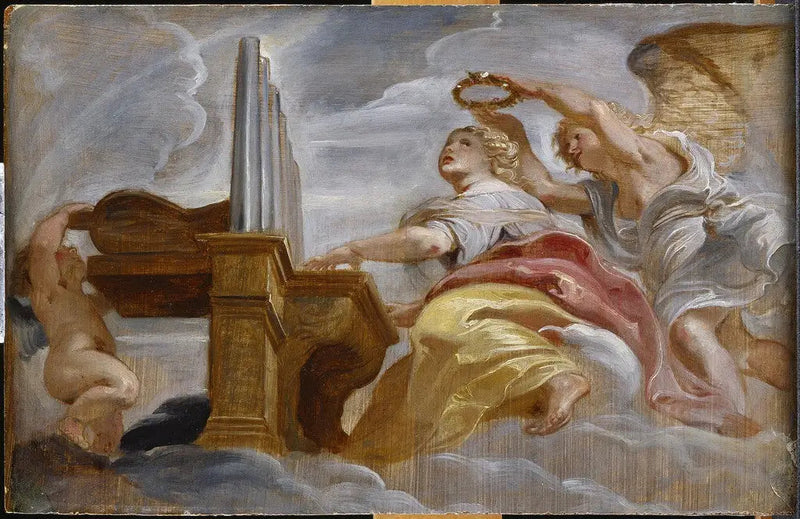 Saint Cecilia - Peter Paul Rubens