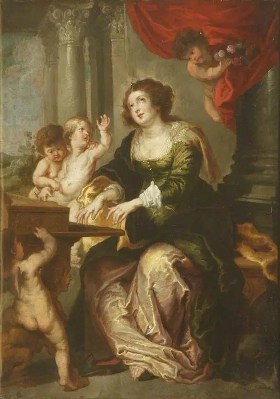 Saint Cecilia - Peter Paul Rubens
