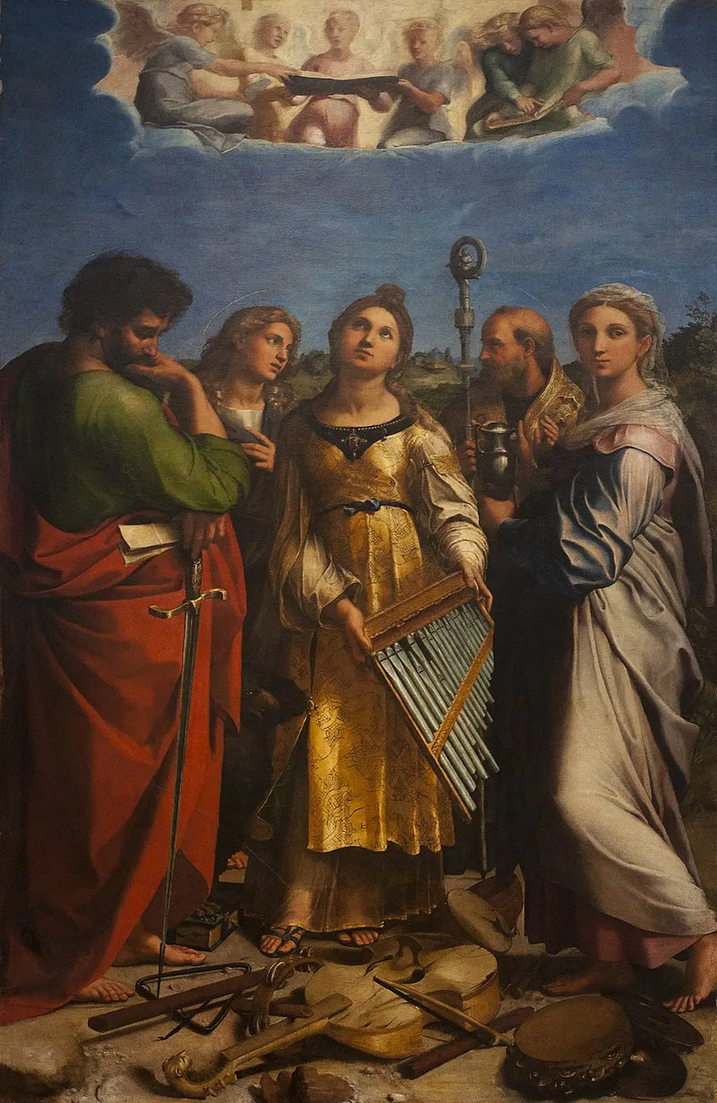 Saint Cecilia - Raphael Sanzio