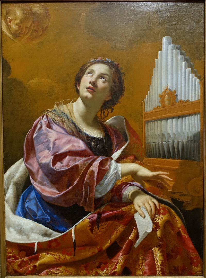 Saint Cecilia - Simon Vouet