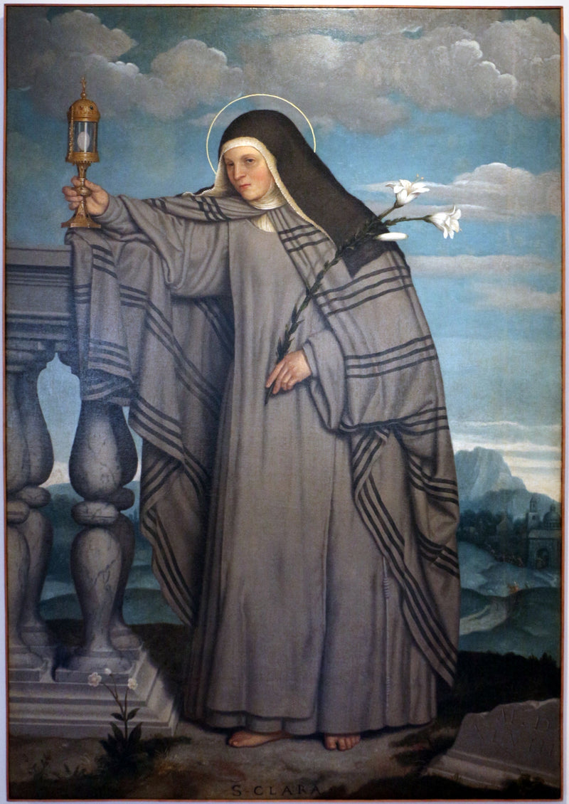 Saint Clare - Giovanni Battista Moroni